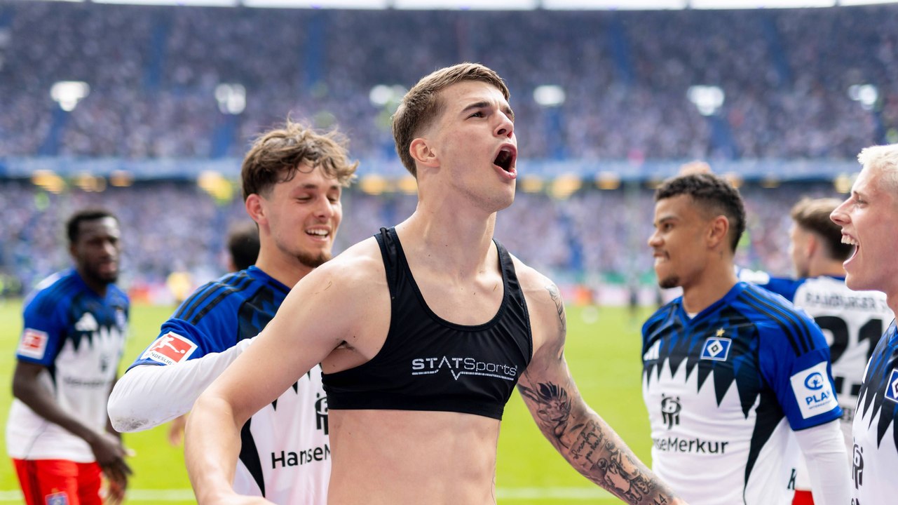 'Abschiedsparty zu 99,9 Prozent': Der HSV feiert Vuskovic