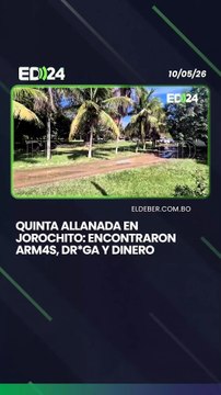 Quinta allanada en Jorochito: encontraron arm4s, dr*ga y dinero