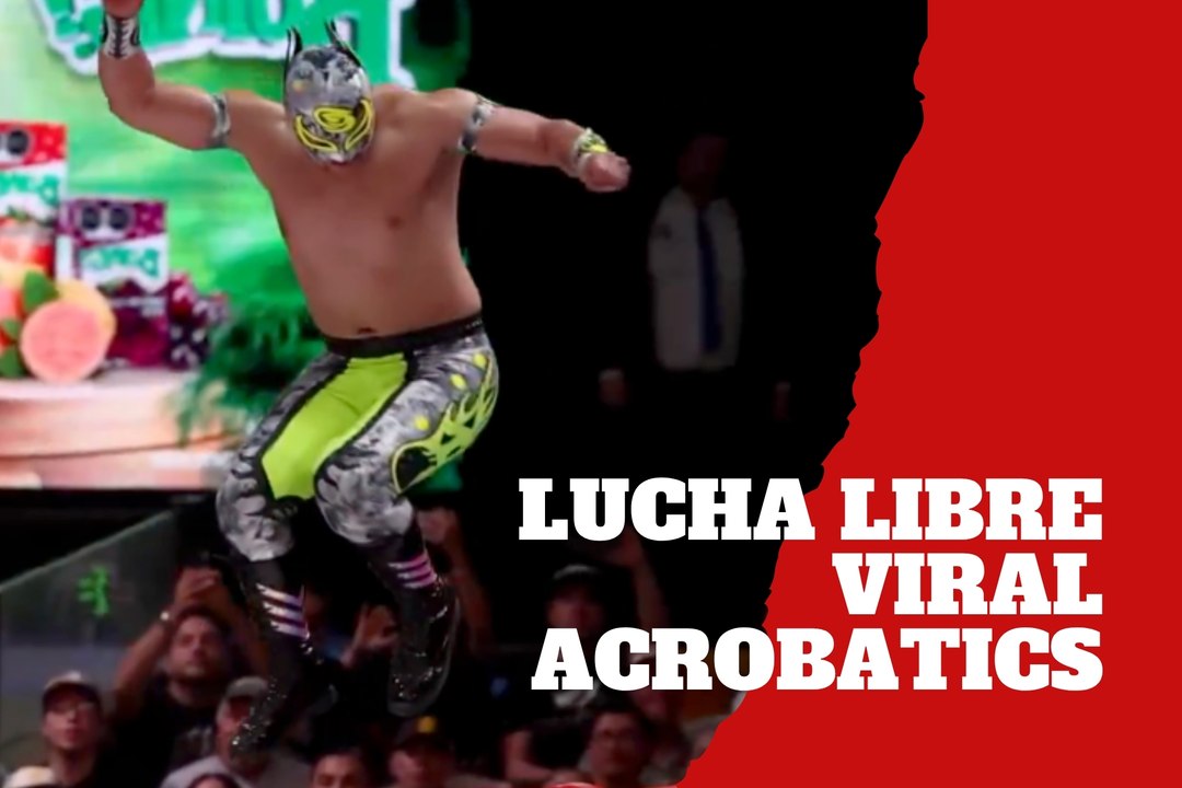 WWE fans demand signing after Mexican wrestler Neón’s jaw-dropping acrobatic move