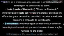 CONCEITOS DA FILOSOFIA DA INFORMAÇÃO (Luciano Floridi)