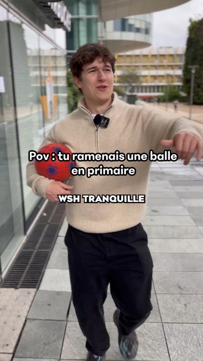 Elles tenaient à peine une aprem la nouvelle balle 🤣