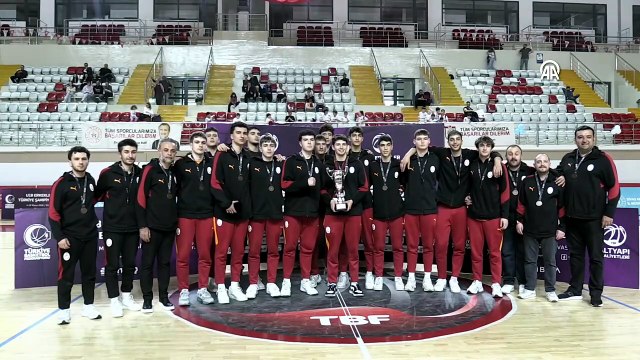 18 Yaş Altı Erkekler Basketbol Türkiye Şampiyonası'nda Anadolu Efes şampiyon oldu
