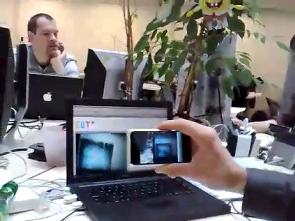 Streaming in 640x480 on the IPhone! 24fps!