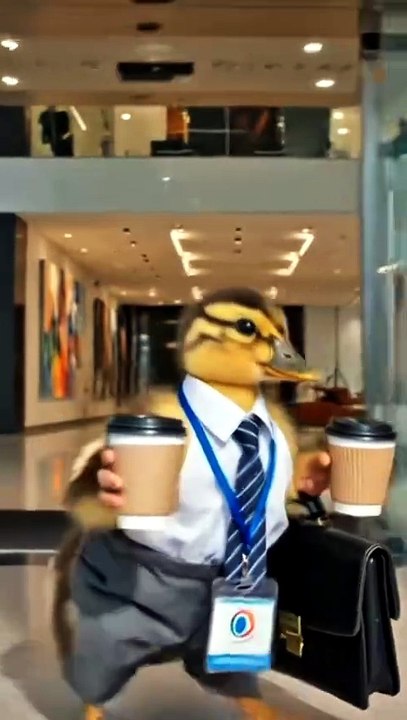 Pazartesi sendromu🦆☕️ Monday syndrome.
