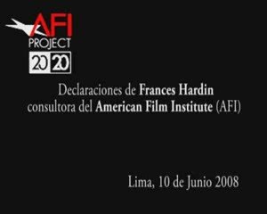 Entrevista a Frances Hardin, consultora del AFI