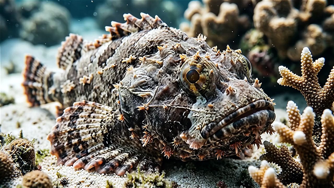 Stonefish Camouflage Reveal