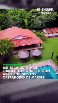 Así es la quinta de Jorochito donde fueron aprehendidos los operadores de Marset