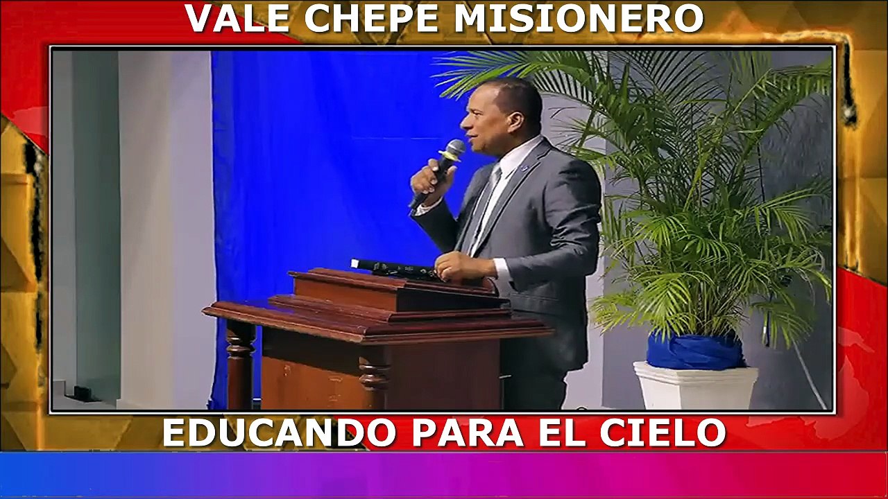 VALE CHEPE MISIONERO TEMA COMO USAR LA ESPADA DEL ESPIRITU LA PALABRA DE DIOS