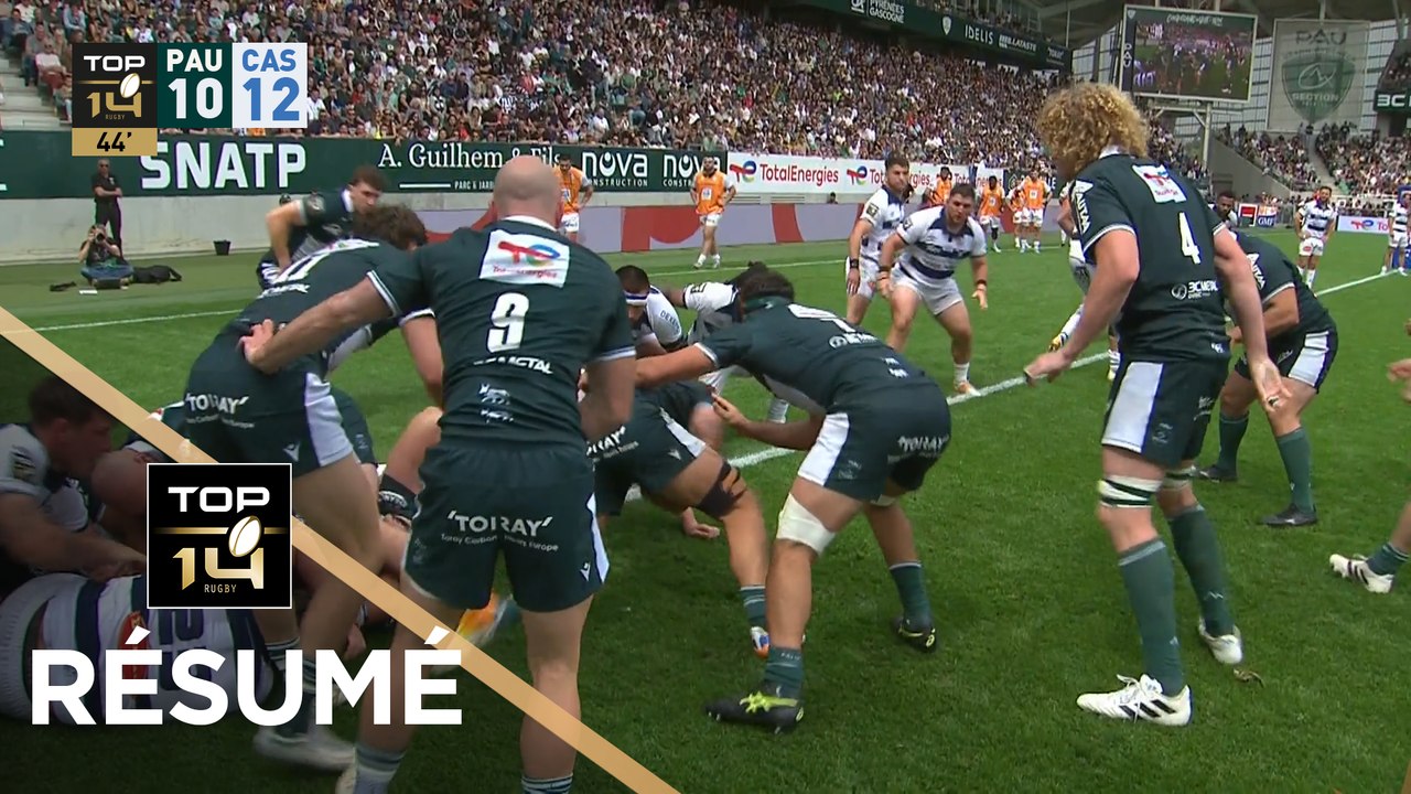 TOP 14 Saison 2025-2026 J23 - Résumé Section Paloise - Castres Olympique