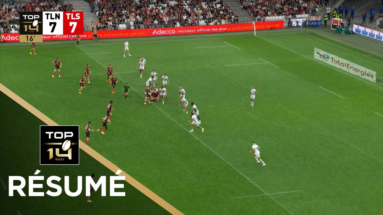 TOP 14 Saison 2025-2026 J23 - Résumé RC Toulon - Stade Toulousain