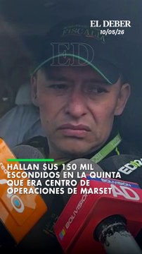 Hallan $us 150 mil escondidos en la quinta que era centro de operaciones de Marset