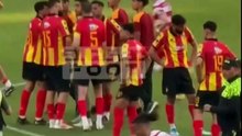 تسريب فيديو لمشاجرة لاعبي ترجي و نادي أفريقي بعد مباراة