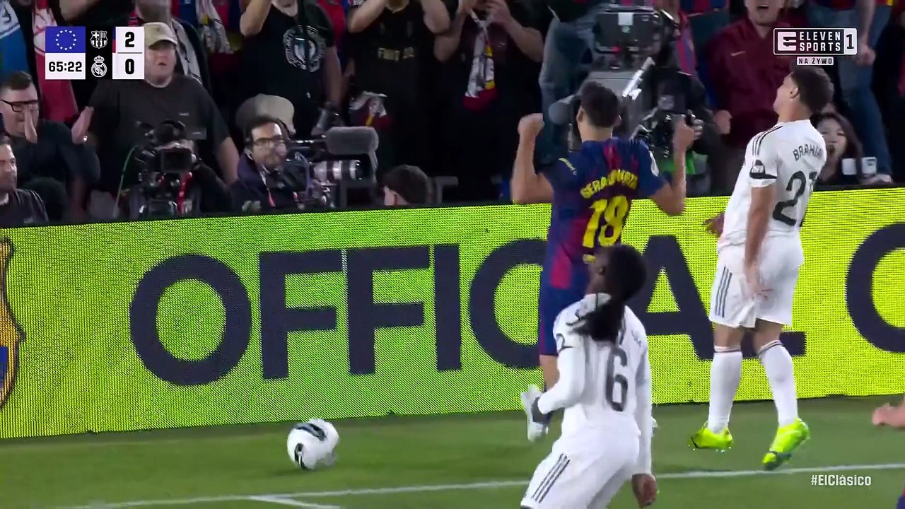 الدوري الإسباني الدرجة الأولى برشلونة – ريال مد...