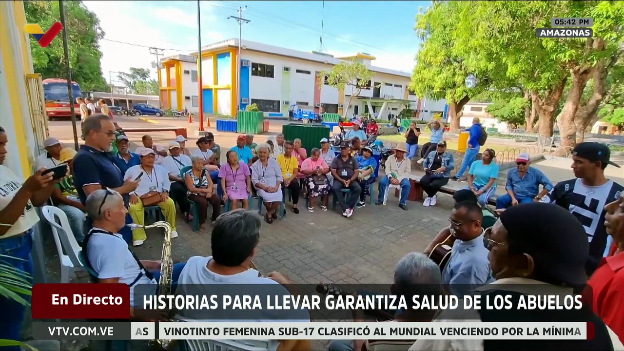 Adultos mayores de Amazonas fueron atendidos con jornada de recreación