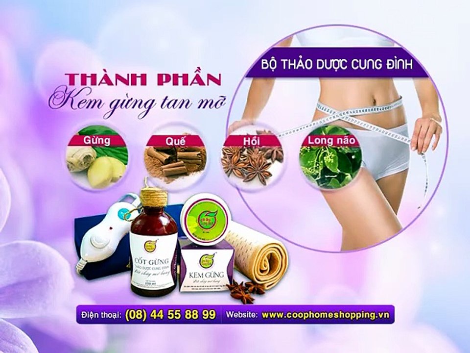 Bộ Thảo Dược Cung Đình "Vòng Èo Thon - Niềm Vui Tròn" | HTV Coop