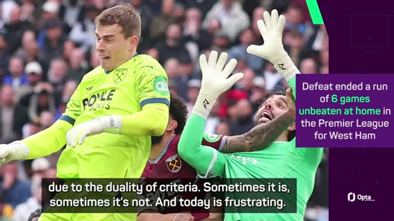 Premier League in a 'sorry state' over set piece fouls - West Ham's Nuno