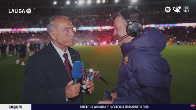 Zona mixta completa del FC Barcelona tras ganar la liga en El Clásico | BARÇA 2 - REAL MADRID 0
