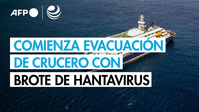 Ocupantes del crucero Hondius comienzan a ser evacuados en las islas Canarias