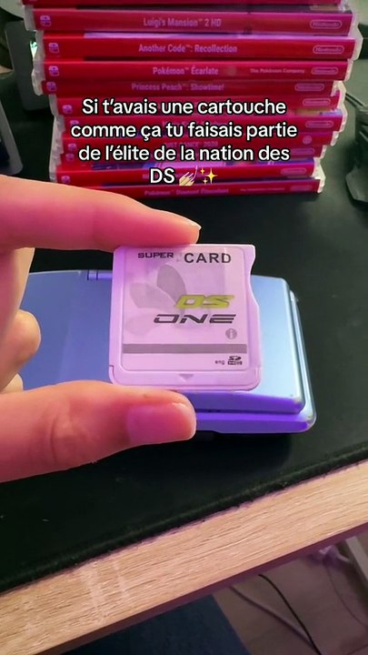 POV : Tu avais une cartouche R4 dans ta DS