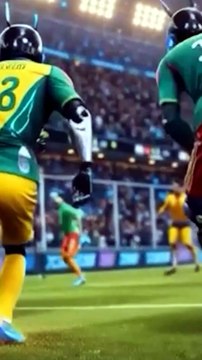 ⚽3D Cartoon Animation | Mecha Cup Futbol Şampiyonası 2026 🏆🔥Meksika vs Güney Afrika |9.Bölüm #shorts