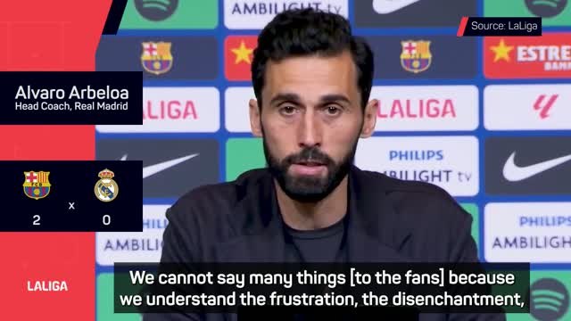 'Real Madrid always return' - Arbeloa sends message after El Clasico defeat