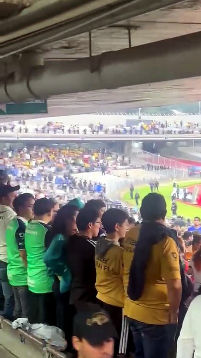 Así se vive el ambiente en el Estadio de CU