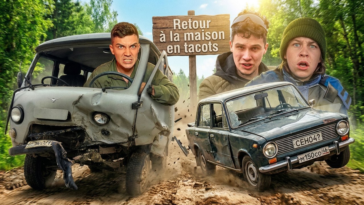 Retour à la maison en vieilles guimbardes | Épisode 1 : On va y arriver ou tomber en morceaux ?