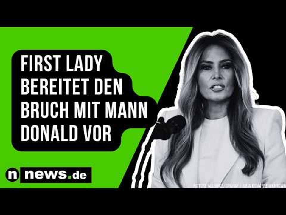 Melania Trump: Trump-Insider glaubt, First Lady bereitet den Bruch mit Mann Donald vor