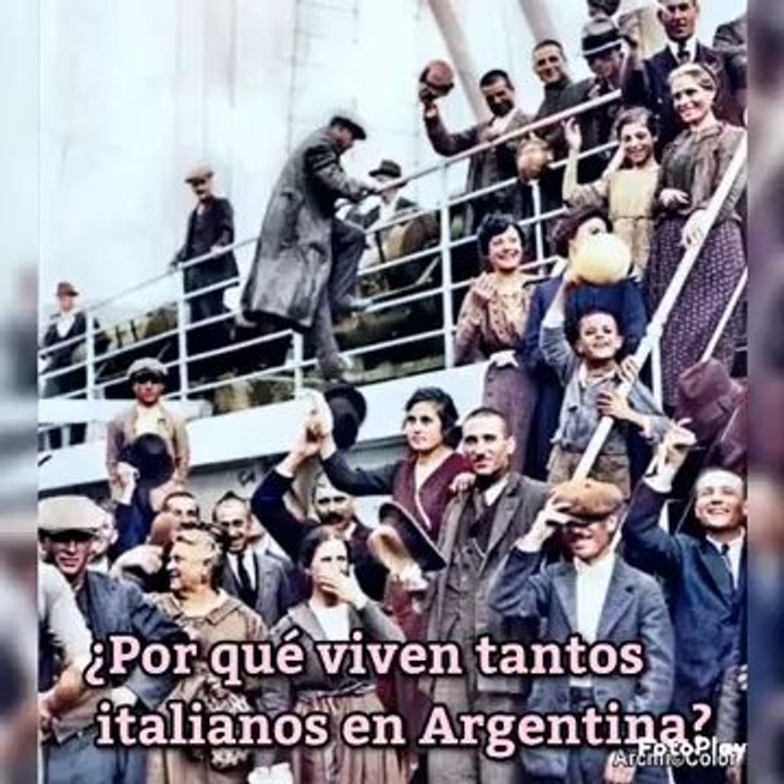Porque tantos italianos viven en Argentina?