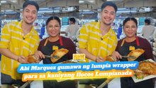 Abi Marquez gumawa ng lumpia wrapper para sa kaniyang Ilocos Lumpianada | Unang Hirit