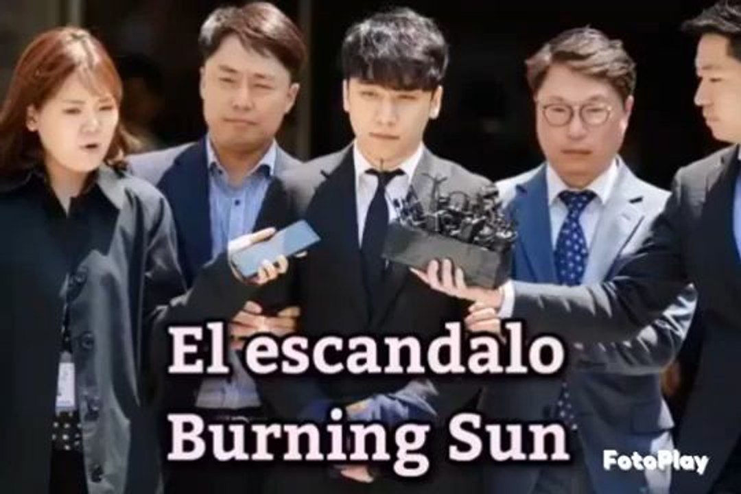 El escandlo burning sun