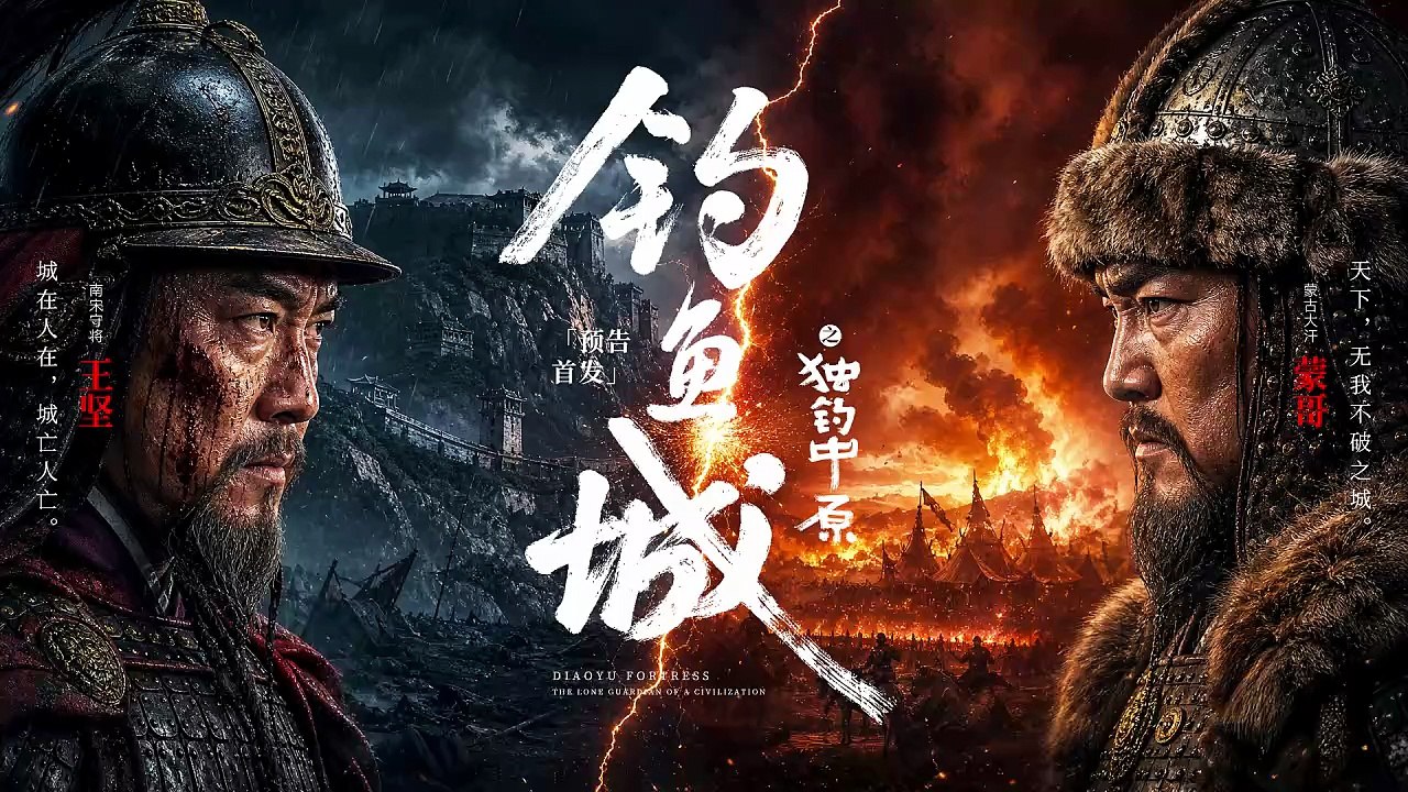 "Diaoyu Fortress: Fishing Alone in the Central Plains" Multilingual AI Film Trailer