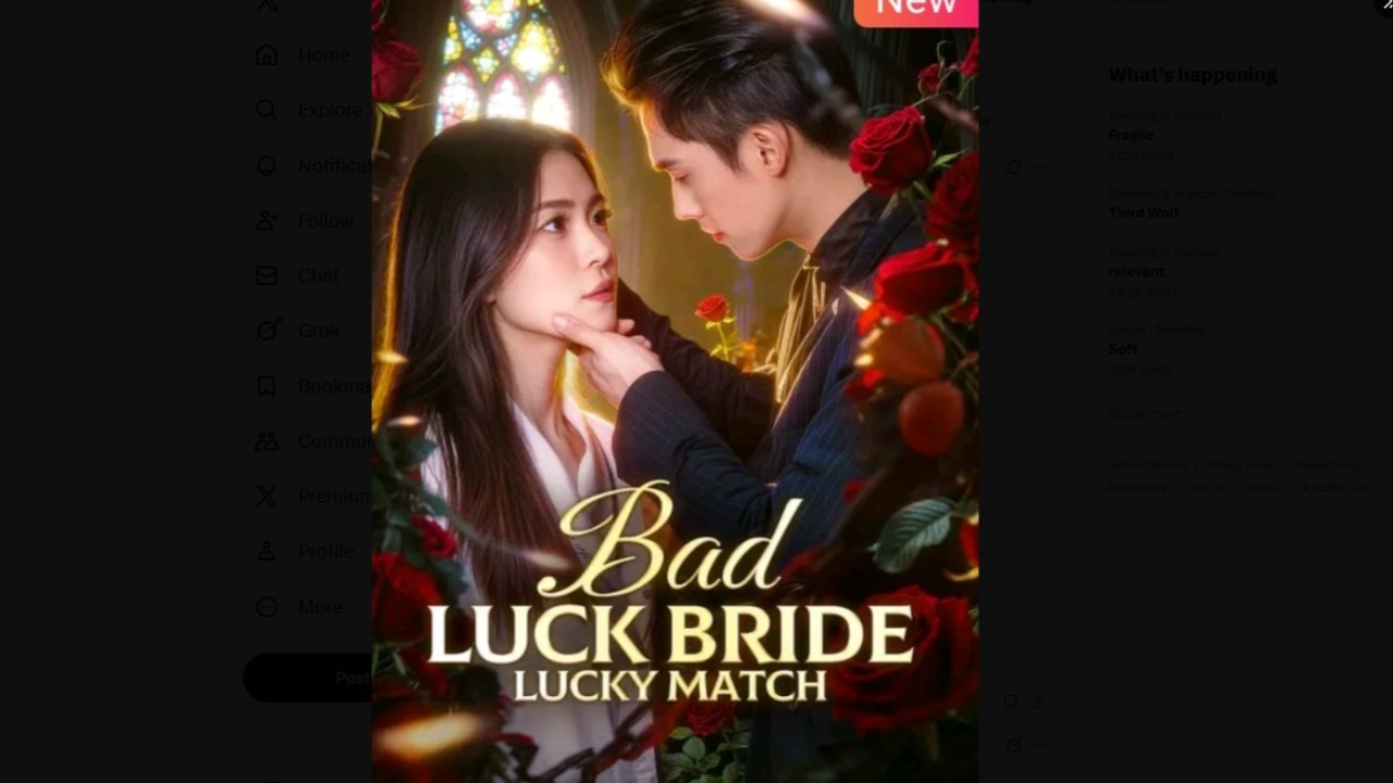 Bad Luck Bride Lucky Match Drama Movies English...