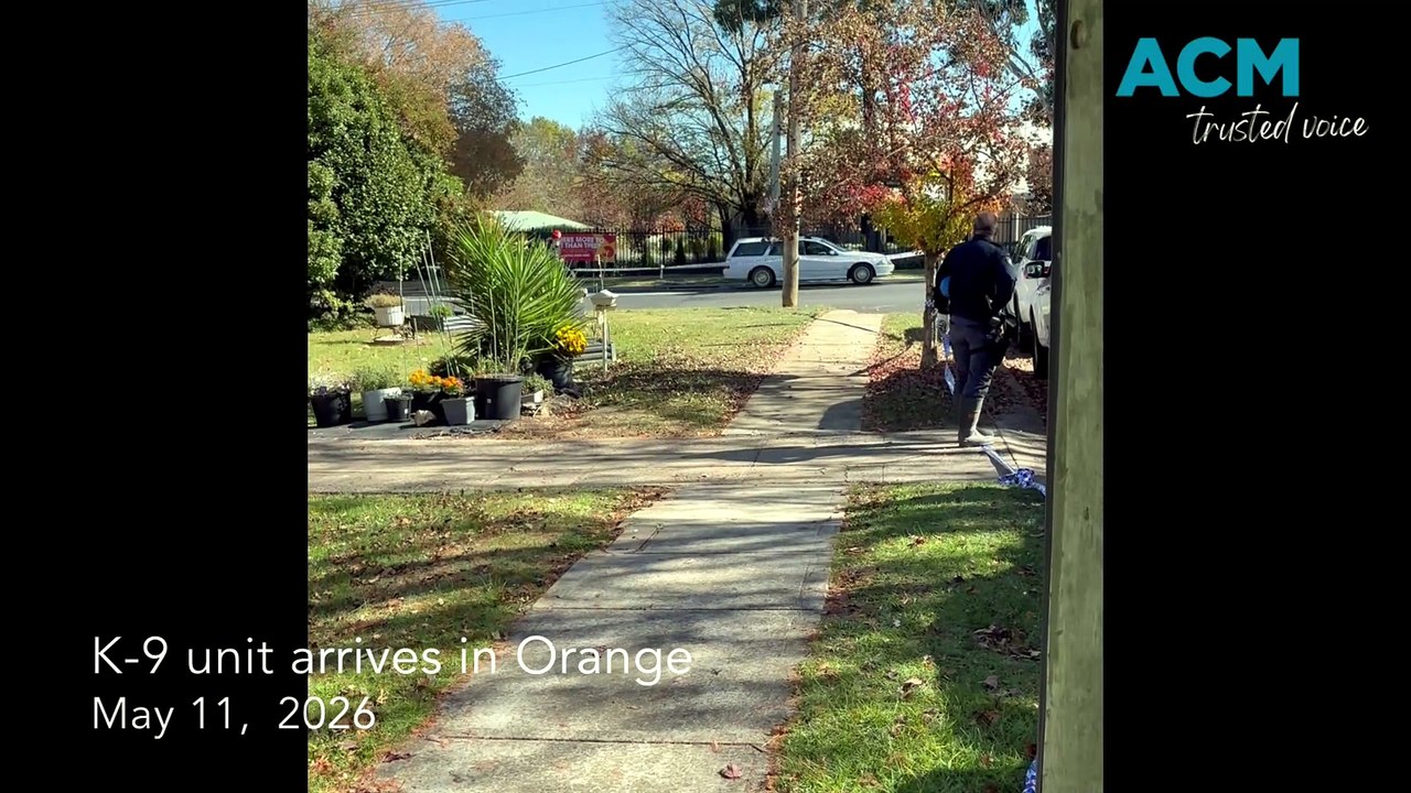 K9 unit arrives in Orange