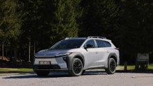 2026 Toyota bZ4X Touring in Ice silver metallic Exterior Design
