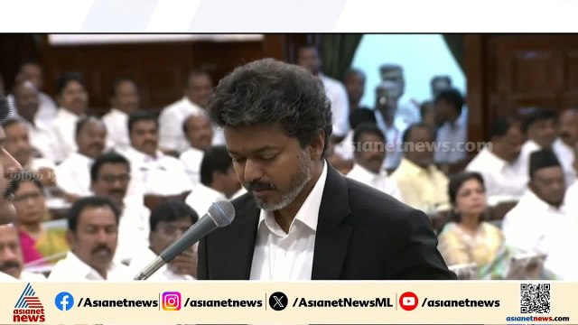 വിജയ് സത്യപ്രതിജ്ഞ ചെയ്‌തു; മറ്റുള്ള അംഗങ്ങളും സത്യപ്രതിജ്ഞ ചെയ്യുന്നു