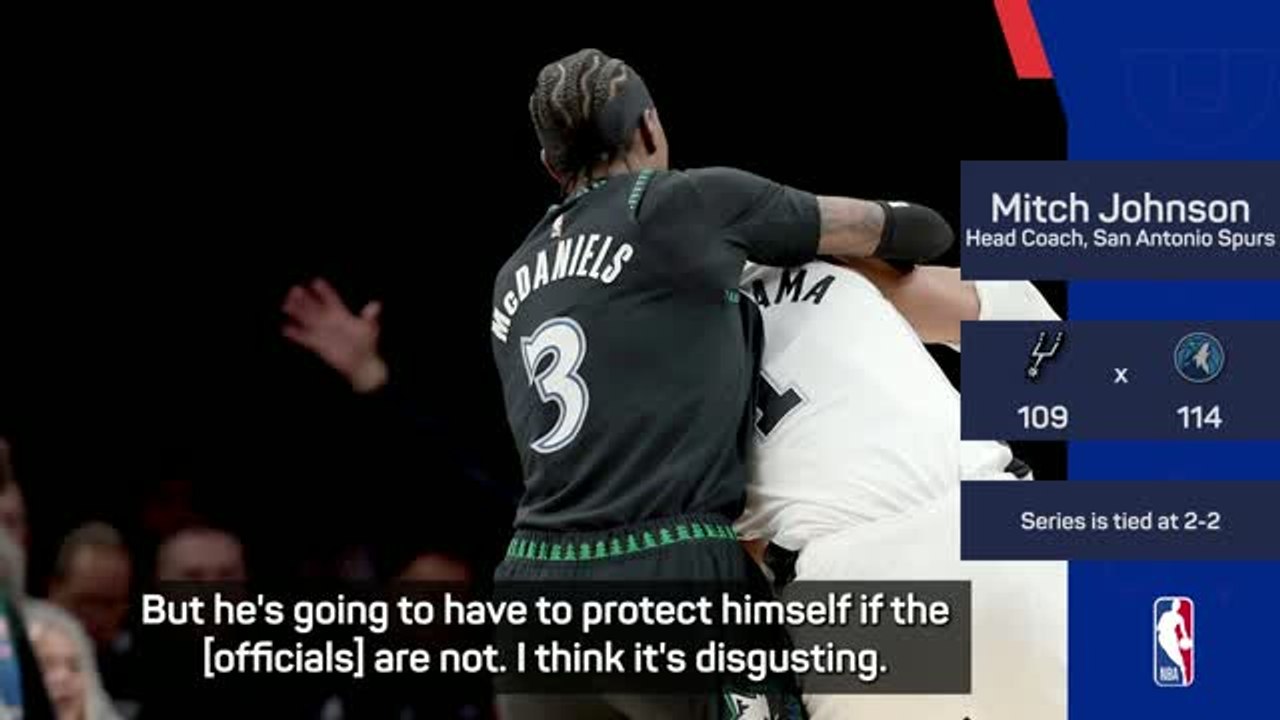 'I'm glad he's standing up for himself' - Spurs coach furious at treatment of ejected Wembanyama