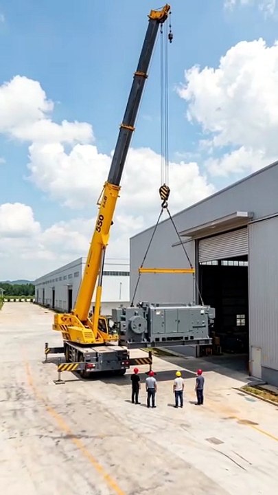 Have you ever seen a crane this powerful? 🤯