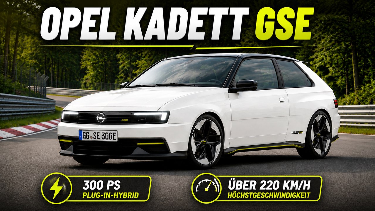 Neuer Opel Kadett GSE? Virtuelles Comeback mit moderner Technik