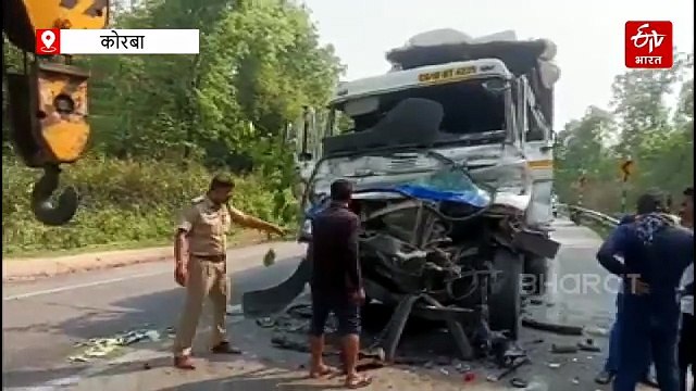 नेशनल हाईवे पर भीषण हादसा, दो ट्रेलर की आपस में भिड़ंत, ड्राइवर की मौके पर मौत