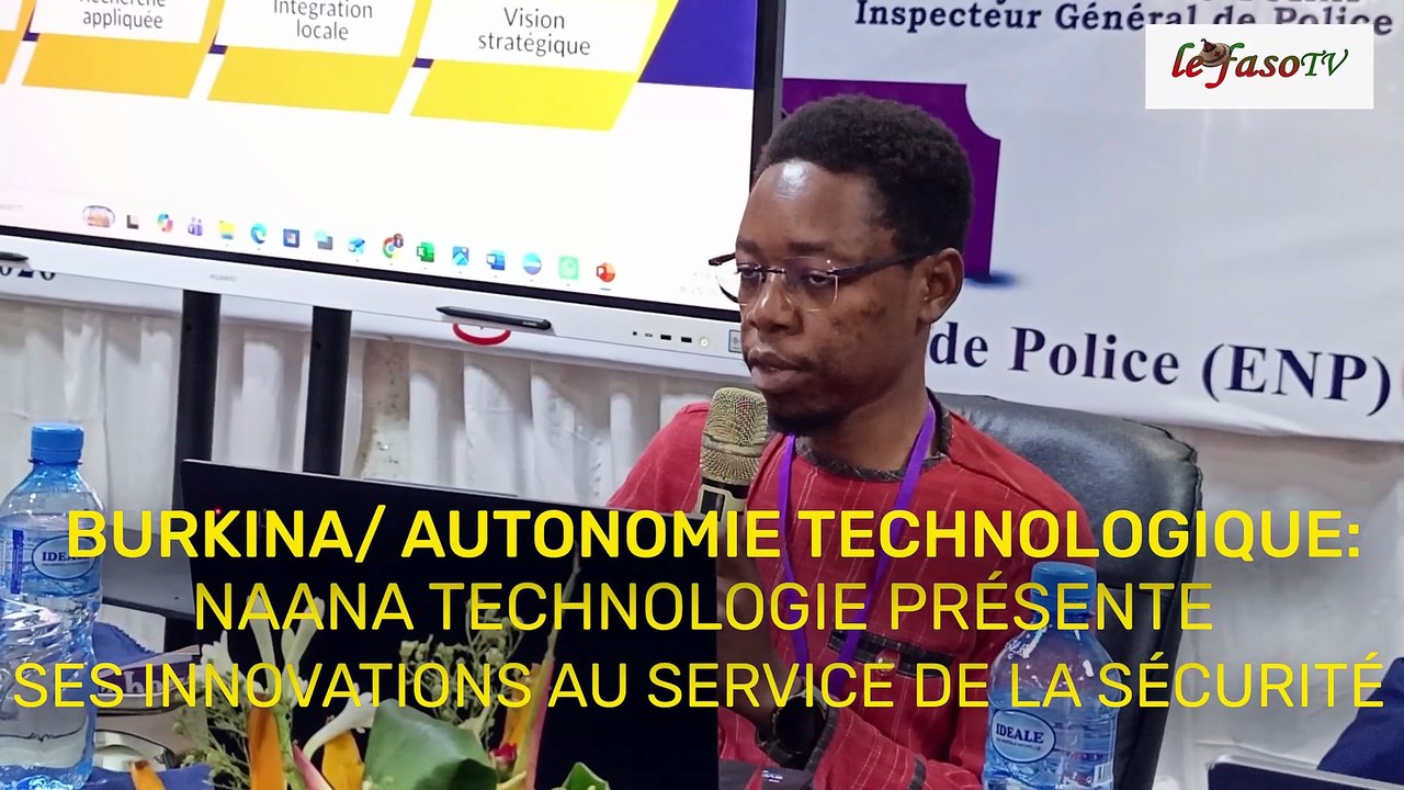 Burkina/Journées scientifiques de la Police : Naana Technologies met son expertise au service de l'autonomie technologique