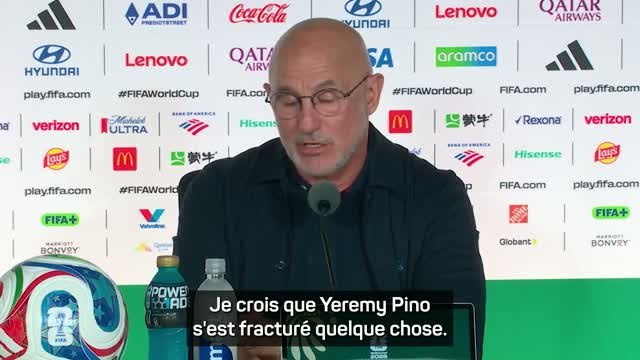 Espagne - La Coupe du monde de Yeremy Pino est peut-être terminée