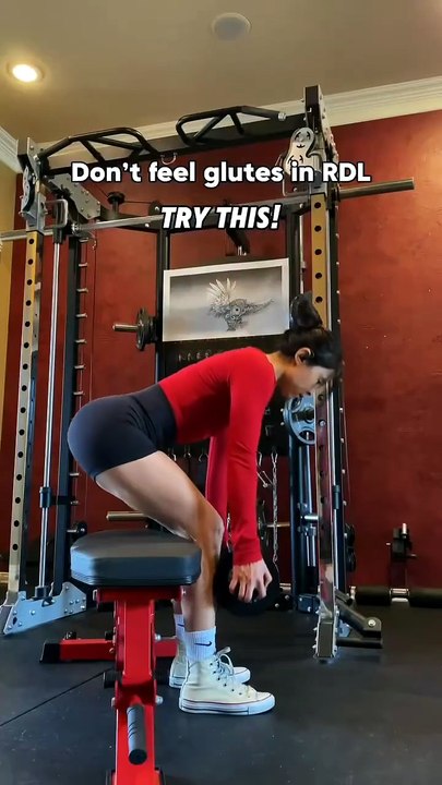 Legs-Supported Glute Exercises with Dumbbells