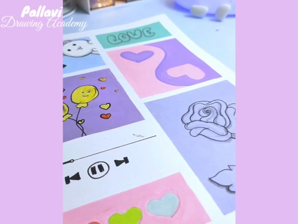 6 Cool and unique art and craft ideas easypainting differentunique beginners @pallavidrawing
