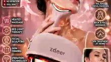 ZDEER GS5 Heated Gua Sha Facial Sculpting Tool Review | Red Light Therapy Face Massager