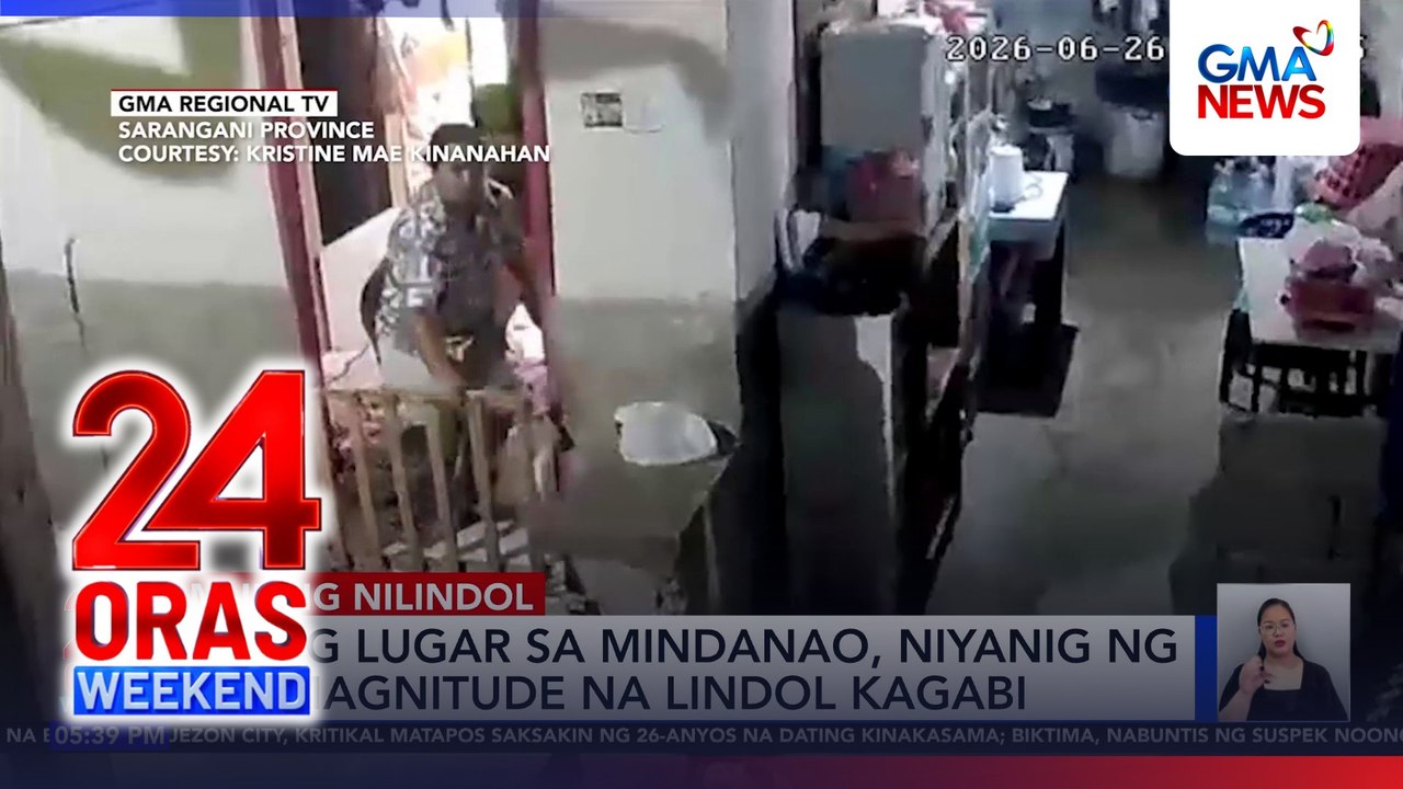Ilang lugar sa Mindanao, niyanig ng 6.5 magnitude na lindol | 24 Oras Weekend