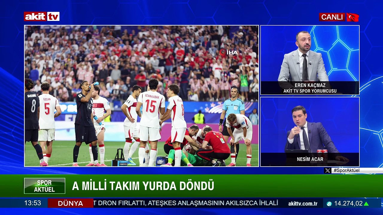Spor Aktüel - Nesim Acar/Eren Kaçmaz "Montella'nın bir oyun planı yok muydu?" 27.06.2026