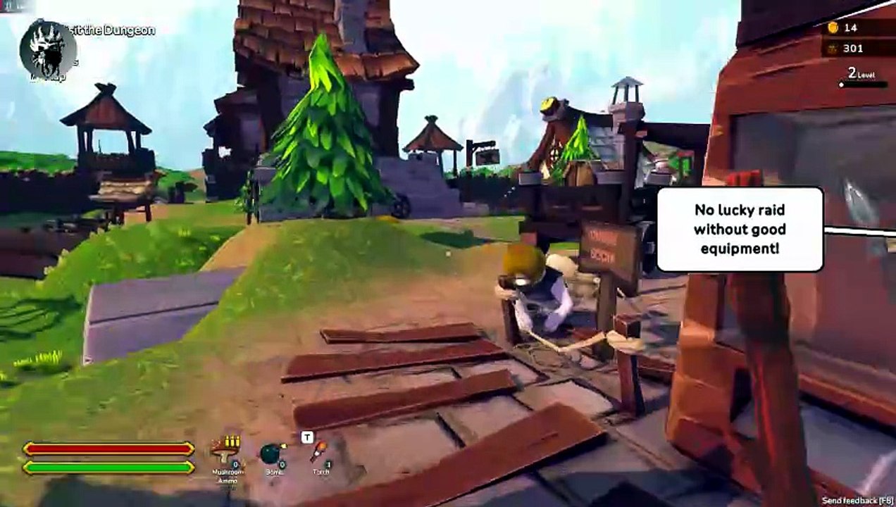 I never played Skyrim so I decided to play this goofy version of it! ¦ The RPG Demo experience!
