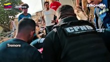 Vídeo mostra resgate de sobreviventes de terremotos na Venezuela