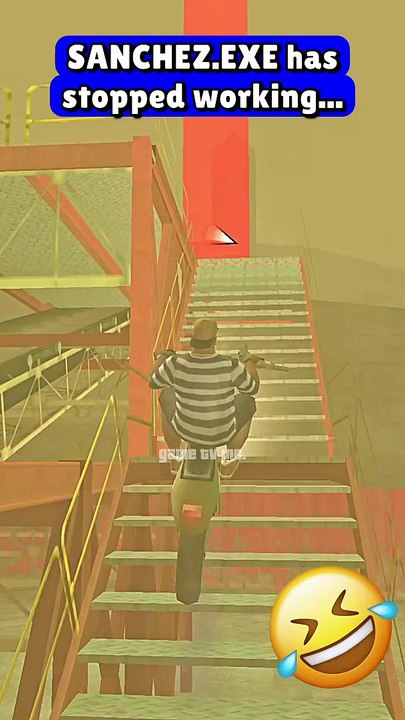 GTA San Andreas Funny Moment – SANCHEZ.EXE has stopped working...😂💀🔥🤣⚡️(Part 446) - #gtag #cj #funny #gtaindia #gtarp